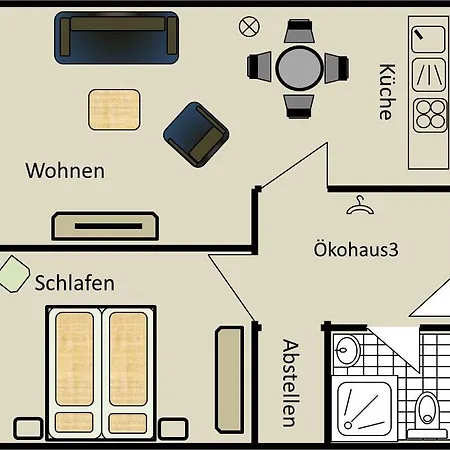 Oekohaus 3 Apartment